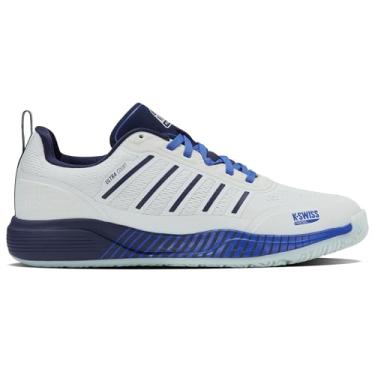 Imagem de K-Swiss Tênis masculino Ultra Court Padel, Um pouco de azul/academia naval/azul deslumbrante, 43