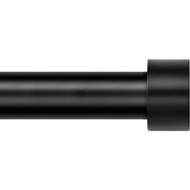 Imagem de Conjunto de barras de cortina Zeerobee 66-120 cm preto Heavy Duty Outd