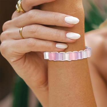 Imagem de Pulseira feminina de ansiedade, bijuteria, alívio de estresse, presente moderno 2025