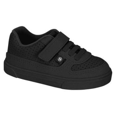 Imagem de Tênis Infantil Molekinho Menino Tira de tiras autocolantes, Preto, 21