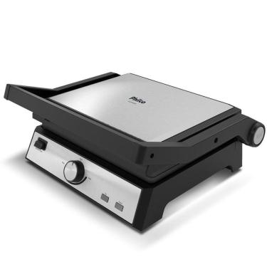 Imagem de Grill Philco 2 Em 1 Chapas Removíveis E Abertura 180° PGR50A 110V