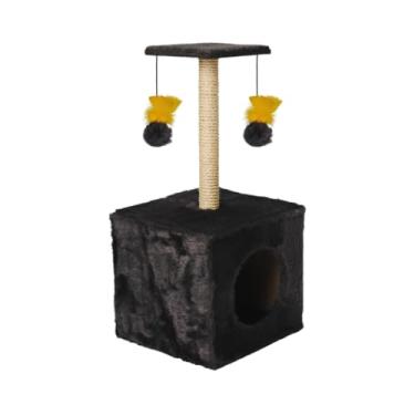 Imagem de Arranhador para gatos com cavernas e caixas confortáveis — Estação para arranhar(Grafte)