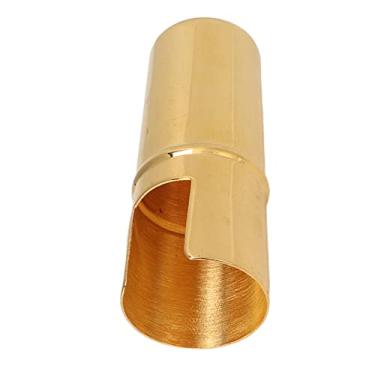 Imagem de Acouto Bocal de Saxofone Alto, Bocal de Saxofone Protetor, Clarinete, Capa de Peça de Boca, Acessório de Instrumento de Metal, Acessórios de Sopro e (Soprano)
