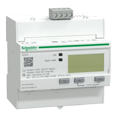 Imagem de Medidor de Energia iEM3150 5A Medição TC ModBus Cód. A9MEM3250 – Schneider