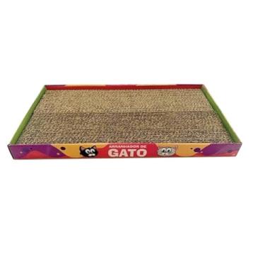 Imagem de Arranhador de Papelão Brinquedo Anti-Stress - Baú Pet