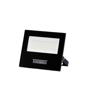 Imagem de Refletor Tr Led 50w Slim Preto - Taschibra 3000k (amarela)
