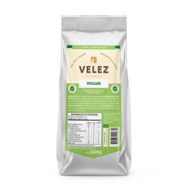 Imagem de Psyllium Husk fibra natural solúvel qualidade premium VELEZ 500g