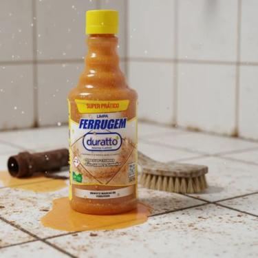 Imagem de LIMPA FERRUGEM DURATTO 500ml PISO CERÃMICO PEDRAS MÁRMORES GRANITO LAD