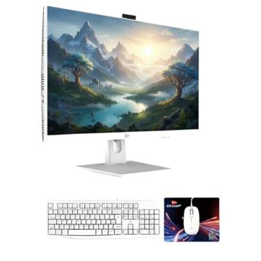 Imagem de Computador All in One 23.8" Full HD Intel Core i5-6200U SSD M.2 256GB, 16GB RAM DDR3, Wi-Fi Dual Band, Alto-Falantes e Webcam Integrados com Teclado e Mouse Inclusos - Branco