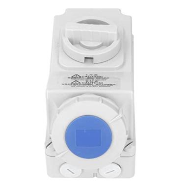 Imagem de Zhjvihx Soquete do Interruptor de Intertravamento, 220-250 V Montado na Parede Com Resistinncia à Corrosão, SoEntete Ao Ar Livre Ip67 à Prova de Poeira para a Indústria Química