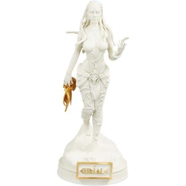 Imagem de Estátua Euríale Mitologia Grega Estatueta - Górgona (Mármore Dourado)