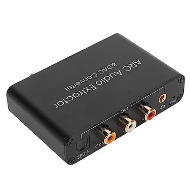 Imagem de Extrator de Som ARC Conversor de Som Analógico Digital Multifuncional 192KHz para TV de Cinema Em Casa