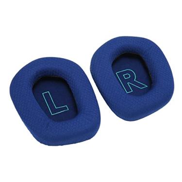 Imagem de Generic Substituição de Almofadas para Fones de Ouvido G733 Almofadas Respiráveis ​​de Alto Desempenho para Usuários de Fones de Ouvido (Azul)