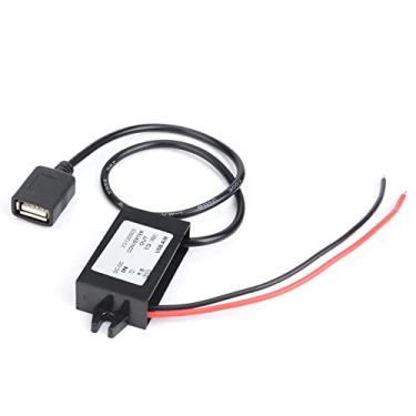Imagem de DC-DC 12V a 5V USB Converter Step Down Fonte de Alimentação para Carro GPS à Prova D'água