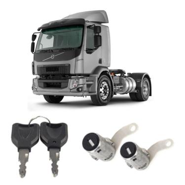 Imagem de Kit Par Cilindro Miolo De Porta Dir Esq Volvo Vm Após 2013