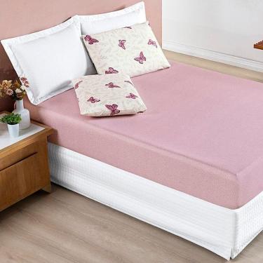 Imagem de Jogo De Lençol Queen Avere 200 Fios 3 Peças Cor Borboleta