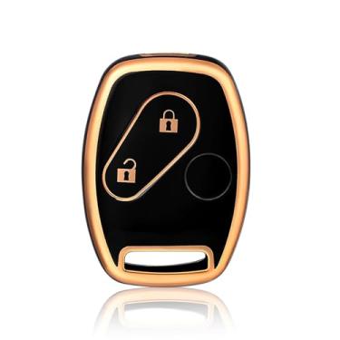 Imagem de Capa para chave de controle remoto de carro de TPU para Honda Accord Civic CRV CR-V Pilot Insight Ridgeline protetor suporte bolsa acessórios