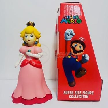 Imagem de Boneco Princesa Peach Toadstool Super Size 23Cm - Mario