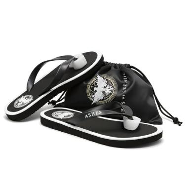 Imagem de 310 Nutrition Sandálias AoC – Chinelos e chinelos masculinos para jogadores | Chinelos acolchoados de verão para homens e mulheres | Sandálias casuais de piscina para uso diário, Preto, 13-13.5 Wide