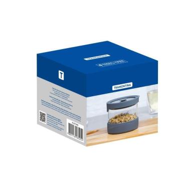 Imagem de Pote De Vidro Hermético Tramontina Em Borossilicato Com Tampa 0,4 L