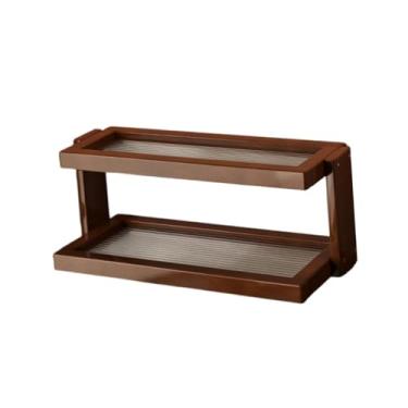 Imagem de Ｂｅｓｇａ Organizador de Canecas de Café com Prateleira Independente, Prateleira de Exibição Criativa de Madeira para Mesa, Organizador de Perfumes, Cozinha e