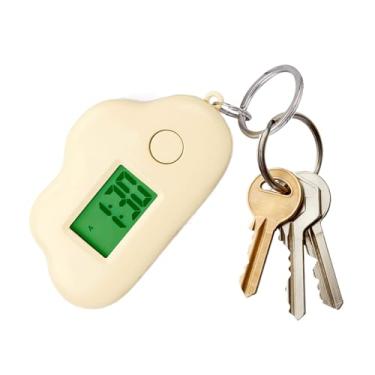 Imagem de Relógios pequenos operados por bateria, relógio portátil com exibição de data - chaveiro portátil pequeno relógio digital | para casa, cozinha, cabeceira, escritório, escola, sala de aula, dormitório