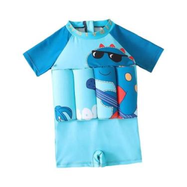 Imagem de Maiô Infantil Com Estampa De Desenho Animado, Flutuante, Com Proteção 