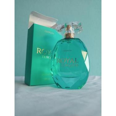 Imagem de Perfume Feminino Royal Turquesa Spray Odorata 60ml Floral Citríco De L