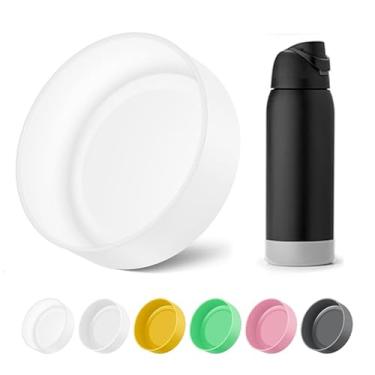 Imagem de VGHNQ Capa de silicone para bota de garrafa Owala 946 ml | Bota inferior de borracha para Owala 946 ml | Capa de bota para Owala Freesip 946 ml | Acessórios de garrafa de água de manga de silicone |