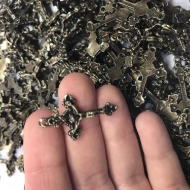 Imagem de 10 Cruzes de Metal para Terços Pequenos - Mod 7 - SJO Artigos Religios