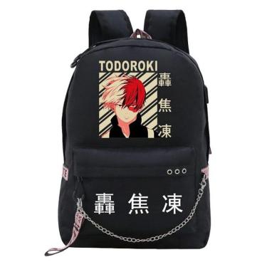 Imagem de Mochila escolar Mys Heros Academias Anime para crianças