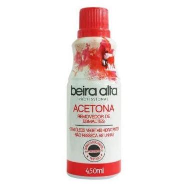 Imagem de ACETONA BEIRA ALTA 450ML - Limpeza Total para Unhas