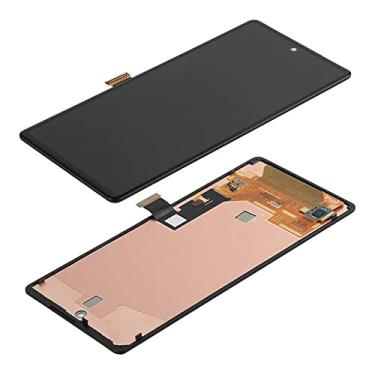Imagem de Ygpmoiki Para Google Pixel 6 GB7N6 G9S9B 16.3 cm Display LCD Touch Screen Digitalizador Montagem com Moldura Preta