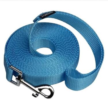 Imagem de Siumouhoi Coleira de treinamento de agilidade para adestramento de obediência para cães/filhotes - Coleira de treinamento de 4,6 m, 6 m, 9 m, 12,2 m e 15,2 m - ótima para brincar, acampar ou quintal