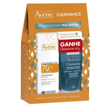 Imagem de Avène Cleanance Kit - Protetor Solar + Gel de Limpeza Facial, Kit