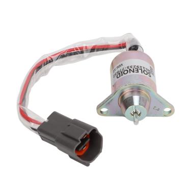 Imagem de Acouto Válvula Solenóide de Desligamento de Parada de Combustível Metal 3 Terminais 12V 119233-77932 Substituição Compatível e - Durável, Especificação, Solenóide Com Falha de Substituição Direta