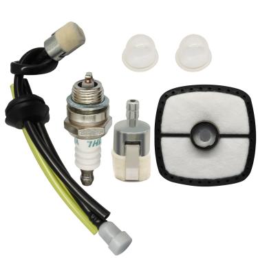 Imagem de Zorfeter Kit de ajuste SRM 225, kit de linha de combustível de filtro de ar de substituição, lâmpada de primer de vela de ignição, peças de soprador de aparador para Echo SRM225 GT225 PAS225 PE200