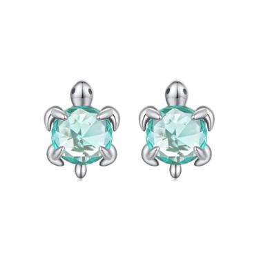 Imagem de GemKing Brincos de argola torcida SCE1854, Prata esterlina, Sem Pedra Preciosa