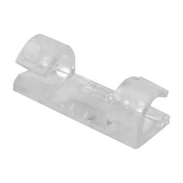 Imagem de GLOGLOW Clipe de Queda de Cabo para Cobertura de Gerenciamento de Cabos, Suporte de Fio Transparente, 20 Organizadores de Cabos Adesivos, Material ABS, 3,1 X 1, X Cm, para Uso Doméstico ou No