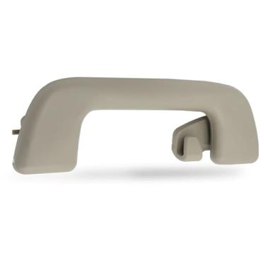 Imagem de SHOZHO Puxador interno traseiro direito para teto corrimão de teto interior sem gancho compatível com Toyota Corolla Yaris Vios Rav4 substituir 74610-52020 bege cinza