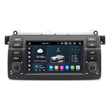 Imagem de SWTNVIN CarPlay e Android Rádio estéreo automotivo Android 13 DVD Player para BMW Série 3 E46 Rover MG ZT 1999-2005 4G LTE Dual WiFi DSP BT5.0 GPS SWC 17.8 cm IPS Octa-core 4+64G