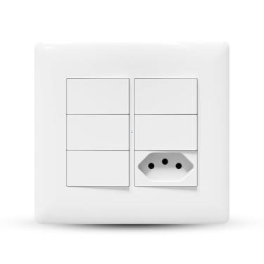 Imagem de AGL, Interruptor e tomada 4x4 inteligente com wifi AGL