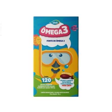 Imagem de Ômega3 Kids - 120 Cápsulas Mastigáveis Softgel Litee Farma