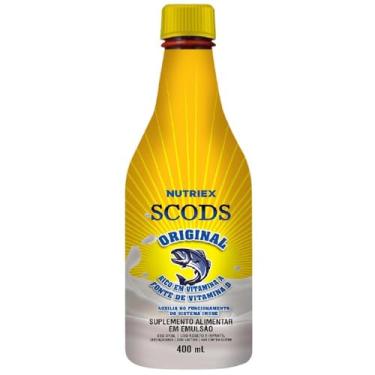 Imagem de Scods Oleo De Figado De Bacalhau Suplemento Alimentar Original Nutriex 400ml