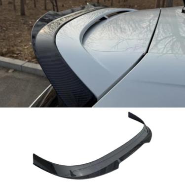 Imagem de Peça de modificação de asa de spoiler de teto traseiro de carro compatível com Golf 8R/8.5R/8.5GTI CS Acessórios de asa de spoiler traseiro exclusivos (aparência de carbono)
