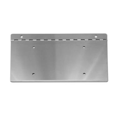 Imagem de RoadWorks Suporte universal de placa de carro articulado em aço inoxidável 10171