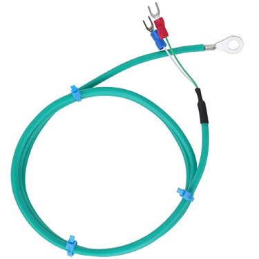 Imagem de WALFRONT K Tipo Sonda de Temperatura Termopar Sensores Smd Buraco Redondo Silicone 0-200 ℃ Precisão de Alta Temperatura (1m)