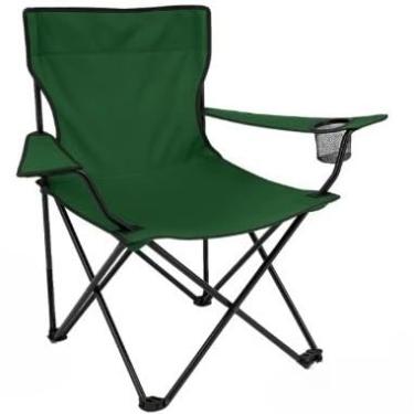 Imagem de Kit 2 Cadeiras de Pesca e Praia - com Bolsa de Armazenamento e Porta-Copos, Dobráveis e Portáteis para Camping, Piqueniques e Lazer ao Ar Livre, Resistentes (Verde)