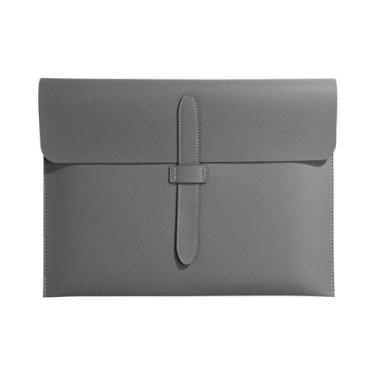 Imagem de Pasta De Documentos Em Couro Grosso A4 Para Negócios, Escola E Escritó