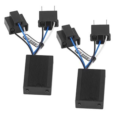 Imagem de Acouto Erro de Liga de Alumínio do Decodificador de Farol LED Universal de 2 Unidades para Plugues H4